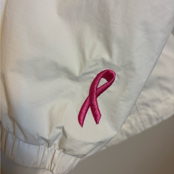 The North Face | Wind Breaker/Rain Jacket | Breast Cancer Ed. | White | Size M - Picture 7 of 11